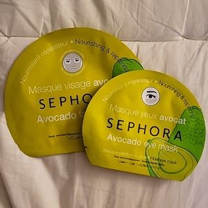 Sephora Avocado Eye Mask and Face Mask